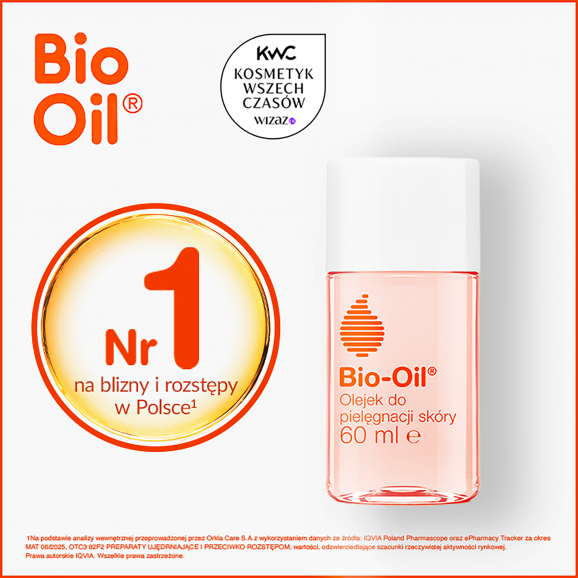 Bio-Oil, specjalistyczny olejek do pielęgnacji skóry, na blizny i rozstępy, 60 ml - zdjęcie produktu