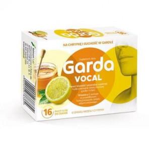 Garda VOCAL na chrypkę i suchość w gardle, pastylki do ssania, 16 szt. - zdjęcie produktu