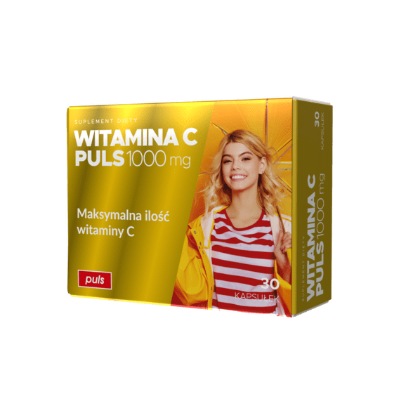 Witamina C Puls, 1000 mg, kapsułki, 30 szt. Witamina C Puls, 1000 mg, kapsułki, 30 szt. - zdjęcie produktu