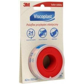 Viscoplast Poloflex, przylepiec elastyczny, 4,2 m x 12,5 mm, 1 szt. - zdjęcie produktu