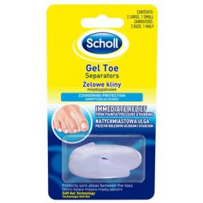 Scholl, żelowy klin międzypalcowy, duży, 2 szt. + mały, 1 szt. - zdjęcie produktu