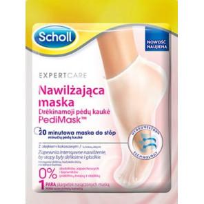 Scholl PediMask, nawilżająca maska do stóp z olejkiem kokosowym, 1 para - zdjęcie produktu