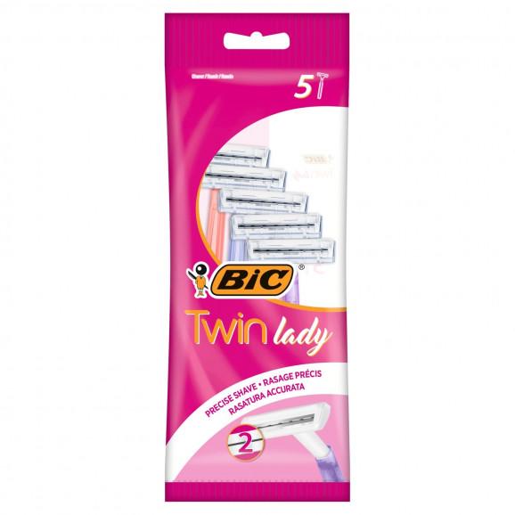 BIC Twin Lady 2-ostrzowa maszynka do golenia (5 szt.) - zdjęcie produktu