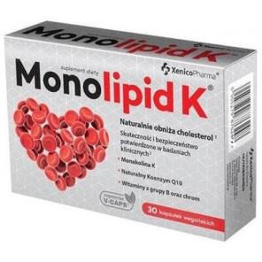 Monolipid K, kapsułki wegańskie, 30 szt. - zdjęcie produktu