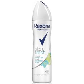 Rexona Stay Fresh Blue Poppy & Apple, antyperspirant w sprayu, 150 ml - zdjęcie produktu