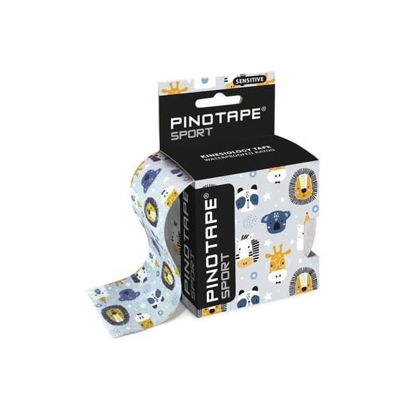 Pinotape Sport Sensitive, taśma kinezjologiczna 5 m x 5 cm, zoo, 1 szt. Pinotape Sport Sensitive, taśma kinezjologiczna 5 m x 5 cm, zoo, 1 szt. - zdjęcie produktu