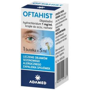 Oftahist, krople do oczu, 5 ml - zdjęcie produktu