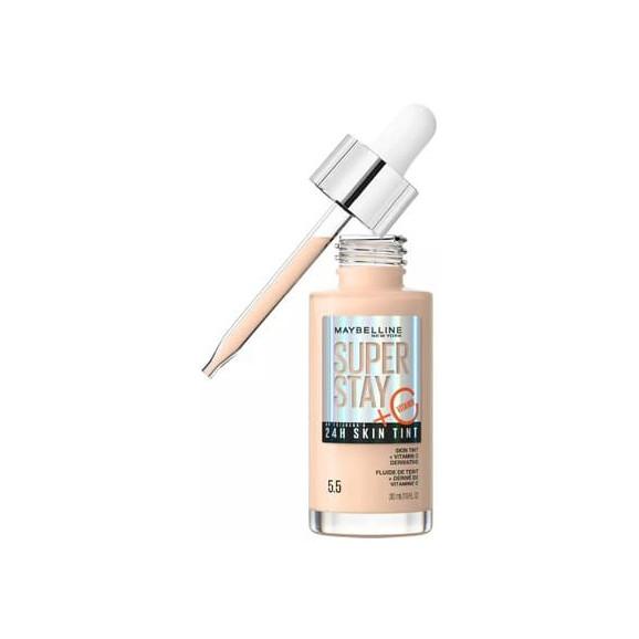 Maybelline Super Stay 24H Skin Tint nr 5,5, podkład rozświetlający, 30 ml Maybelline Super Stay 24H Skin Tint nr 5,5, podkład rozświetlający, 30 ml - zdjęcie produktu
