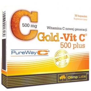 Olimp Gold-Vit C 500 Plus, kapsułki, 30 szt. - zdjęcie produktu