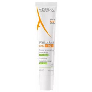 A-Derma Epitheliale A.H Ultra SPF50+, krem odnawiający do podrażnionej skóry, 40 ml - zdjęcie produktu