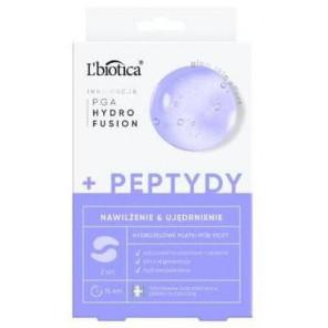 L'BIOTICA PGA Hydro Fusion + Peptydy, hydrożelowe płatki pod oczy, 2 szt. - zdjęcie produktu