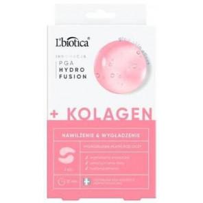 L'BIOTICA PGA Hydro Fusion + Kolagen, hydrożelowe płatki pod oczy, 2 szt. - zdjęcie produktu