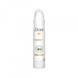 Dove Invisible Dry Clean Touch, antyperspirant damski, spray, 250 ml - zdjęcie produktu