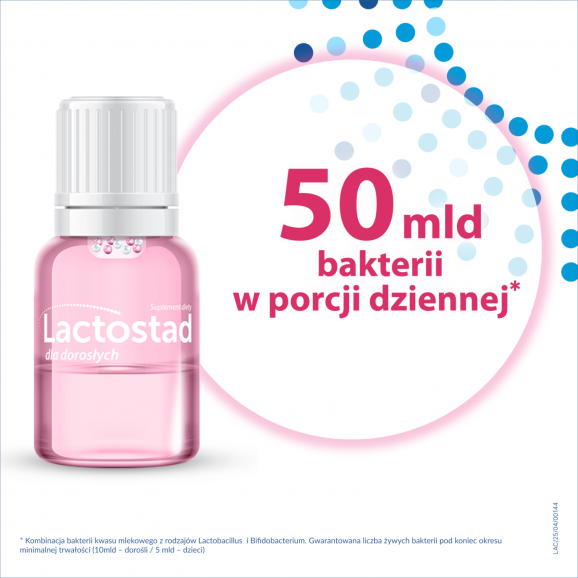 Lactostad dla dorosłych, buteleczki, 7 szt. - zdjęcie produktu