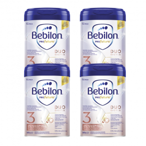 Bebilon Profutura Duo Biotik 3, odżywcza formuła na bazie mleka, po 1 roku, 800 g x 4 szt. - zdjęcie produktu