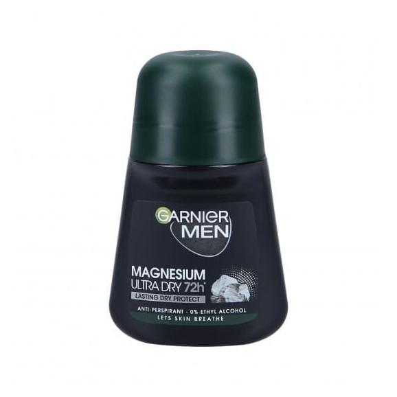 Antyperspirant Garnier Men Magnesium Ultra Dry 72h, roll-on, 50 ml Antyperspirant Garnier Men Magnesium Ultra Dry 72h, roll-on, 50 ml - zdjęcie produktu