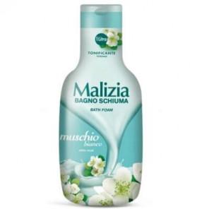 Malizia Bath Foam, płyn do kąpieli Białe Piżmo, 1 l - zdjęcie produktu