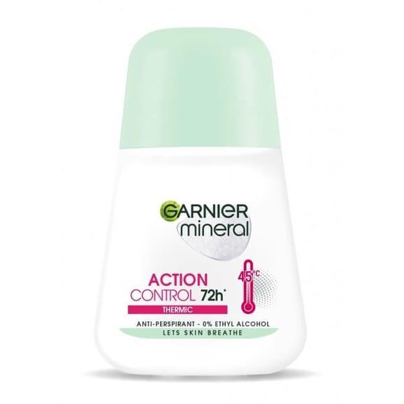 Antyperspirant Garnier Mineral, Action Control Thermic, roll-on, 50 ml Antyperspirant Garnier Mineral, Action Control Thermic, roll-on, 50 ml - zdjęcie produktu