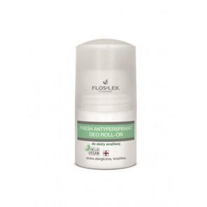 Flos-Lek Fresh, antyperspirant deo roll-on do skóry wrażliwej, 50 ml - zdjęcie produktu
