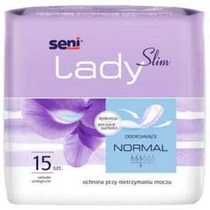 Seni Lady Slim Normal, dyskretne wkładki urologiczne dla kobiet, 15 szt. - zdjęcie produktu