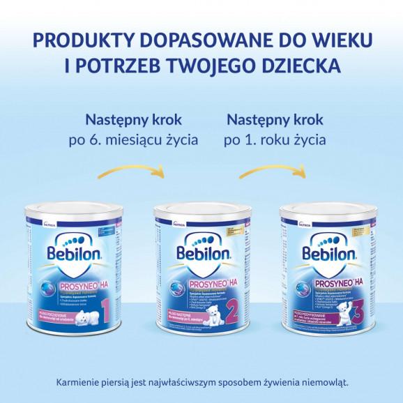 Bebilon Prosyneo HA Hydrolyzed Advance 1, mleko początkowe, od urodzenia, 400 g x 4 - zdjęcie produktu
