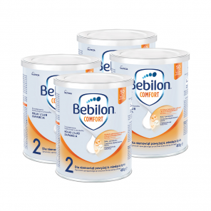 Bebilon Comfort 2, żywność specjalnego przeznaczenia medycznego, 400 g x 4 - zdjęcie produktu
