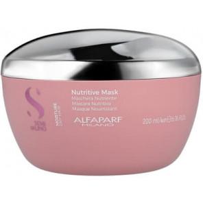 Alfaparf Semi Di Lino Moisture, odżywcza maska do włosów suchych, 200 ml - zdjęcie produktu