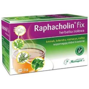 Raphacholin fix, herbatka ziołowa, saszetki, 20 szt. - zdjęcie produktu