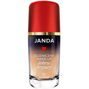 Janda Sceniczny Make-Up dobrze kryjący, podkład do twarzy, 05 Naturalny, 30 ml - zdjęcie produktu
