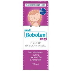 Bobolen Baby, syrop na suchy kaszel, 115 ml - zdjęcie produktu