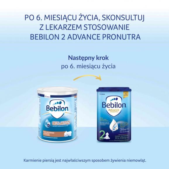 Bebilon Bez Laktozy, mleko początkowe, od urodzenia, 400 g - zdjęcie produktu