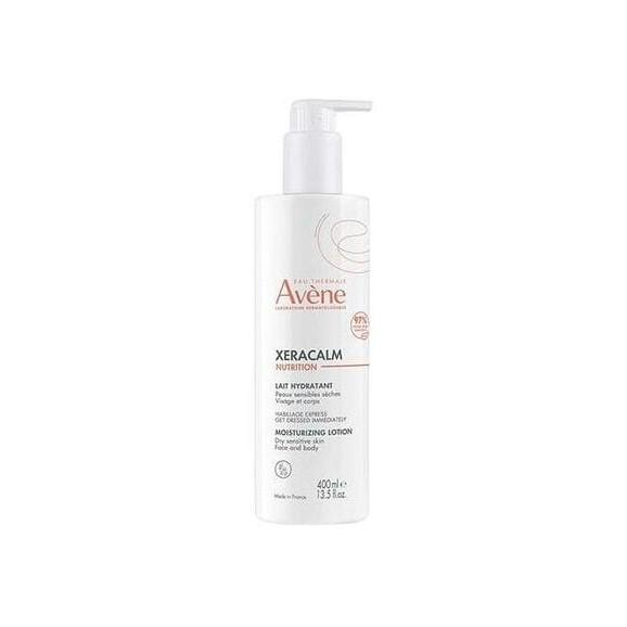 Avene XeraCalm Nutrition, mleczko nawilżające do twarzy i ciała, 400 ml Avene XeraCalm Nutrition, mleczko nawilżające do twarzy i ciała, 400 ml - zdjęcie produktu