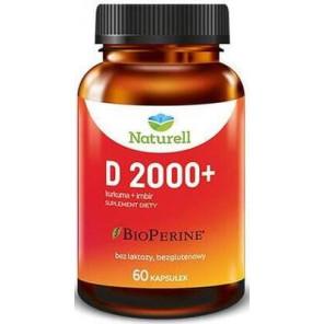 Naturell Witamina D 2000+, kapsułki, 60 szt. - zdjęcie produktu