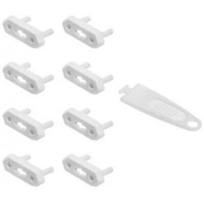 Bocioland, zabezpieczenie do gniazdka, 8 szt. - zdjęcie produktu