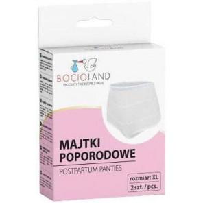 Bocioland, majtki poporodowe siateczkowe, rozmiar XL, 2 szt. - zdjęcie produktu