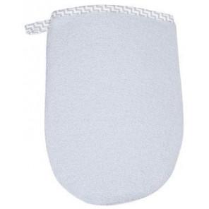 Bocioland, rękawica myjka frotte, szara, 1 szt. - zdjęcie produktu