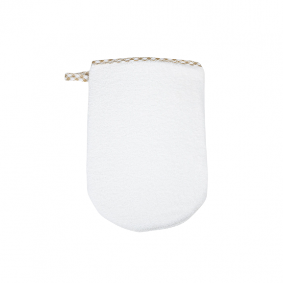 Bocioland, rękawica myjka frotte, ecru, 1 szt. Bocioland, rękawica myjka frotte, ecru, 1 szt. - zdjęcie produktu