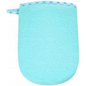 Bocioland, rękawica myjka frotte, turkus, 1 szt. - zdjęcie produktu