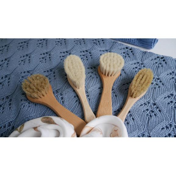 Bocioland, szczotka do włosów z koziego włosia, 1 szt. - zdjęcie produktu