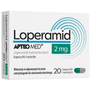 Apteo Med Loperamid, kapsułki, 20 szt. - zdjęcie produktu