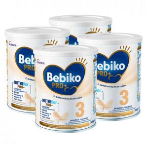 Bebiko Pro+ 3, proszek, po 1 roku życia, 700 g x 4 szt. - zdjęcie produktu