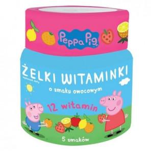 Domowa Apteczka Musujące Witaminki Świnka Peppa, tabletki do ssania, 60 szt. - zdjęcie produktu