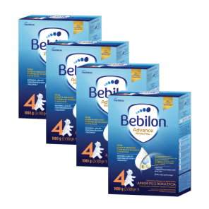 Bebilon 4 Advance Pronutra Junior, formuła na bazie mleka po 2. roku życia, 1000g x 4 - zdjęcie produktu