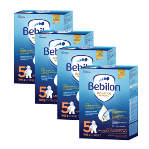 Bebilon 5 Advance Pronutra Junior po 2,5 roku, 1000 g x 4 - zdjęcie produktu