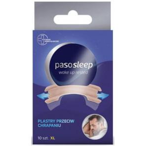 Pasosleep wake up rested, plastry przeciw chrapaniu, rozmiar XL 10 szt. - zdjęcie produktu