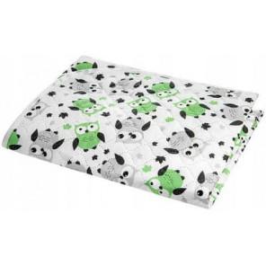 Akuku, mata do przewijania Peva, 55 cm x 70 cm, sowy szare, 1 szt. - zdjęcie produktu