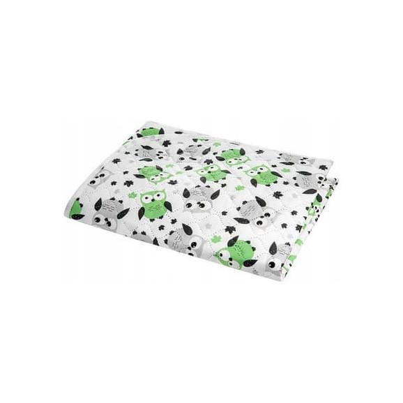 Akuku, mata do przewijania Peva, 55 cm x 70 cm, sowy szare, 1 szt. Akuku, mata do przewijania Peva, 55 cm x 70 cm, sowy szare, 1 szt. - zdjęcie produktu