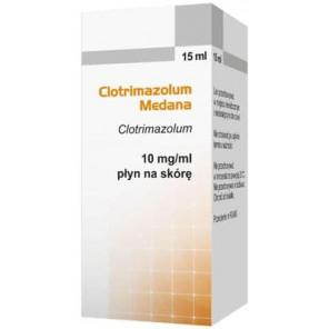 Clotrimazolum Medana, płyn na skórę, 15 ml - zdjęcie produktu