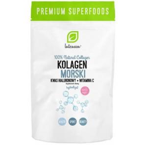 Intenson Kolagen Morski + Kwas Hialuronowy + Witamina C, proszek, 60 g - zdjęcie produktu