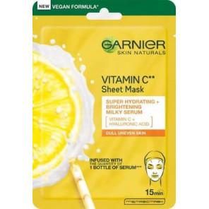 Garnier Skin Naturals Vitamin C, maska na tkaninie intensywnie nawilżająca, 28 g - zdjęcie produktu